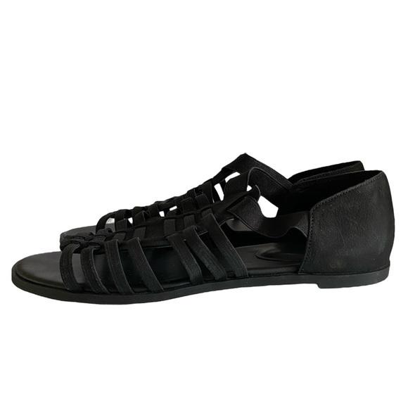 Eileen Fisher Black Strappy Sandals - Picture 2 of 3